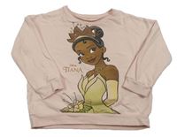 Světlerůžová mikina s princeznou Disney