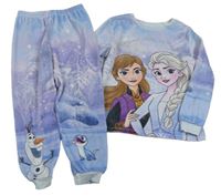 Modro-fialové plyšové pyžamo s Frozen George