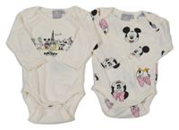 2x body - Smetanové s Mickeym a Daisy + smetanové s Mickeym a kamarády Disney