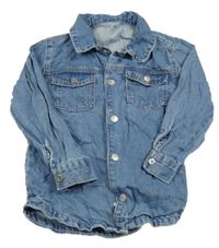 Modrá riflová bunda George