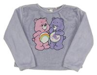 Lila chlupatá pyžamová mikina - Starostliví medvídci H&M