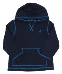 Tmavomodrá mikina s dinem a kapucí George