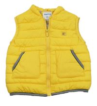 Žlutá šusťáková zateplená vesta Mayoral