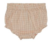 Světlerůžovo-bílé kostkované bavlněné kraťasy Matalan