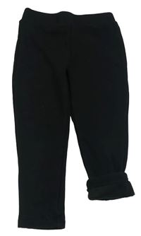 Černé zateplené legíny Primark