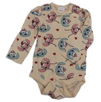 Světlerůžové body se Stitchem  Disney 