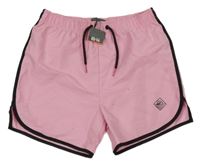 Nové - Světlerůžové sportovní kraťasy s potiskem Primark