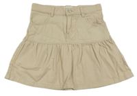 Béžová riflová sukně H&M