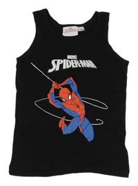 Černé tílko se Spider-manem Marvel 