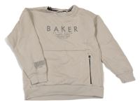 Béžová mikina s logem Ted Baker 