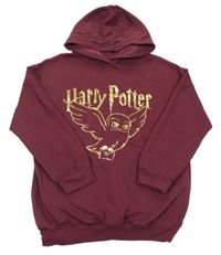 Mahagonová mikina s Hedwigou - Harry Potter a kapucí C&A