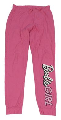 Růžové pyžamové kalhoty s logem Barbie