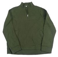 Khaki mikina M&S