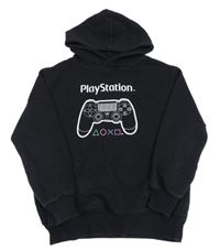 Černá mikina s ovladačem a kapucí - PlayStation Zara
