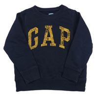 Tmavomodrá mikina s logem GAP