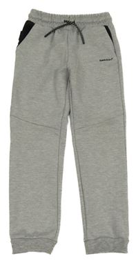 Šedé melírované tepláky Bekkin'