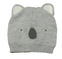 Šedá melírovaná čepice - koala Mothercare