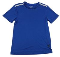 Safírové kostkované sportovní tričko Primark