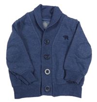 Tmavomodrá propínací mikina Early Days