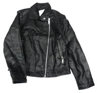 Černý koženkový křivák Primark