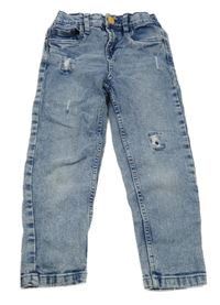 Světlemodré rifle s dírami Kiki&Koko