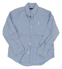 Světlemodrá košile s výšivkou Next