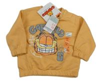 Nové - okrová mikina s Garfildem Nickelodeon