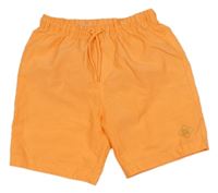 Neonově oranžové plážové kraťasy Primark