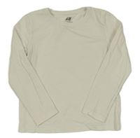 Smetanové triko H&M