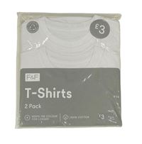 2set - 2x bílé tričko F&F