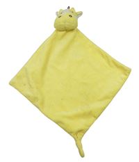 Žlutý plyšový usínáček - kráva