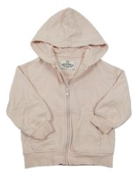 Světlerůžová propínací mikina s kapucí M&S