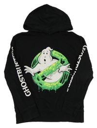 Černá mikina s duchem a kapucí - Ghostbusters H&M