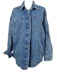 Dámská světlemodrá riflová košilová bunda George