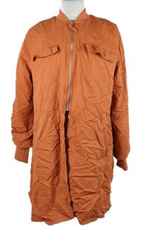 Dámský cihlový jarní kabát Monki 