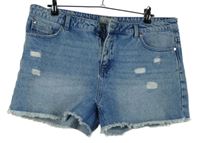 Dámské světlemodré riflové kraťasy s prošoupáním Jeff&Co