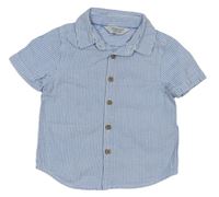 Modro-bílá pruhovaná košile Primark