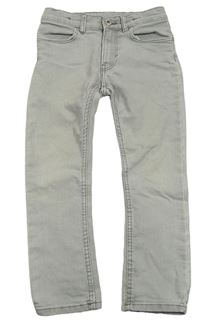 Světlešedé slim rifle H&M