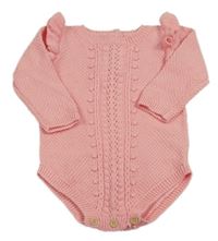 Růžové pletené body Matalan