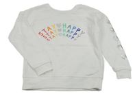 Bílá mikina s nápisem Primark