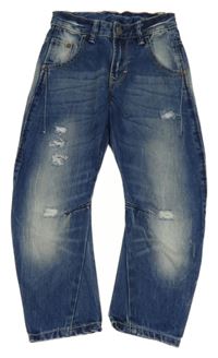 Modré curved leg rifle Zara