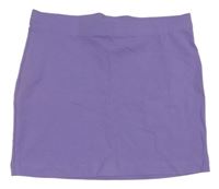 Fialová bavlněná sukně Pepperts