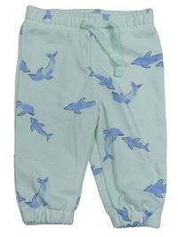 Mentolové tepláky s delfíny Primark