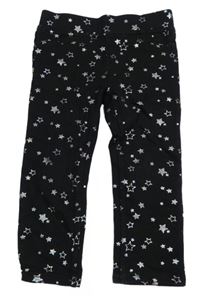 Černé tregíny s hvězdami H&M