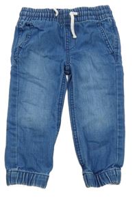 Modré cuff rifle Denim Co.