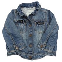 Modrá riflová bunda s prošoupáním Next