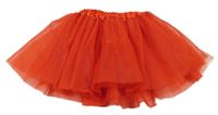 Červená tylová sukně 