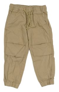 Béžové joger rifle H&M