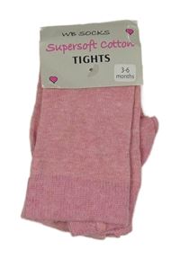 Nové - Růžové punčocháče 