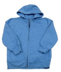 Modrá propínací mikina s kapucí Kiki&Koko